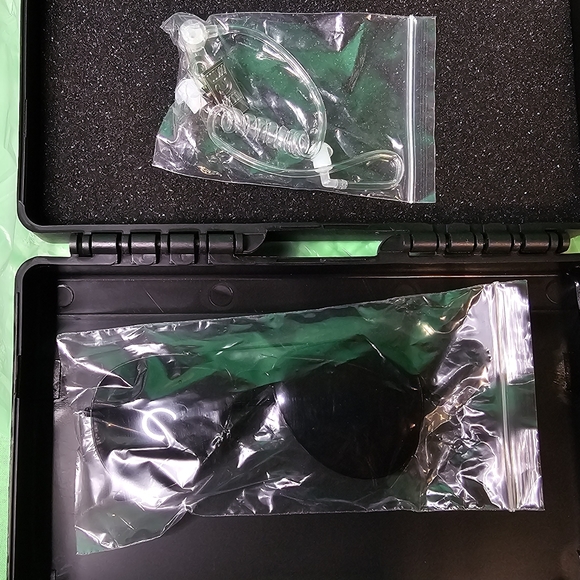 Wedding Ring Bearer Security Set - Case, Sunglasses, Ear Piece - Picture 3 of 6